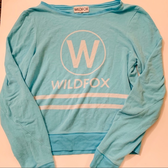 ๐ฆ WILDFOX COUTURE BLUE CREW - Picture 7 of 8